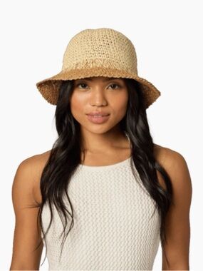 Eugenia Kim Straw Bucket Hat